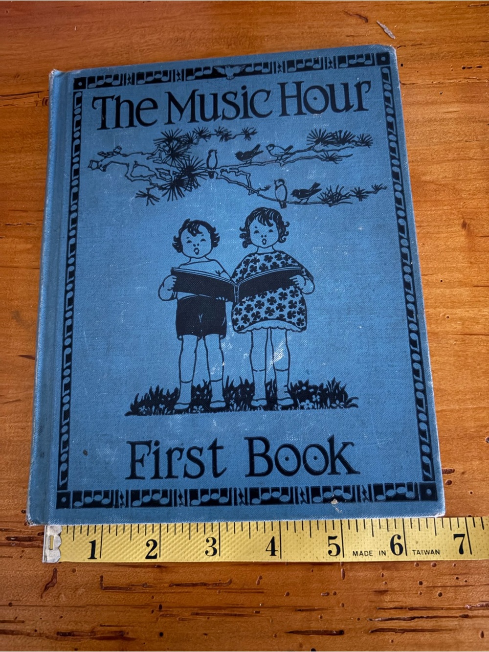 The Music Hour First Book - Blue Illustrated Children’s Music Book